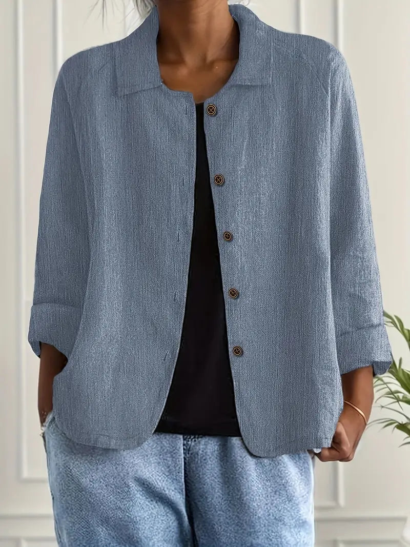 Cardigan casual da donna con bottoni