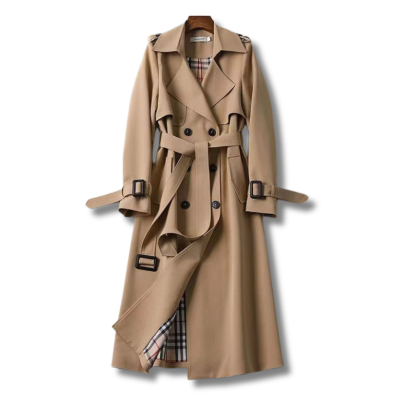 Trench classico doppiopetto da donna