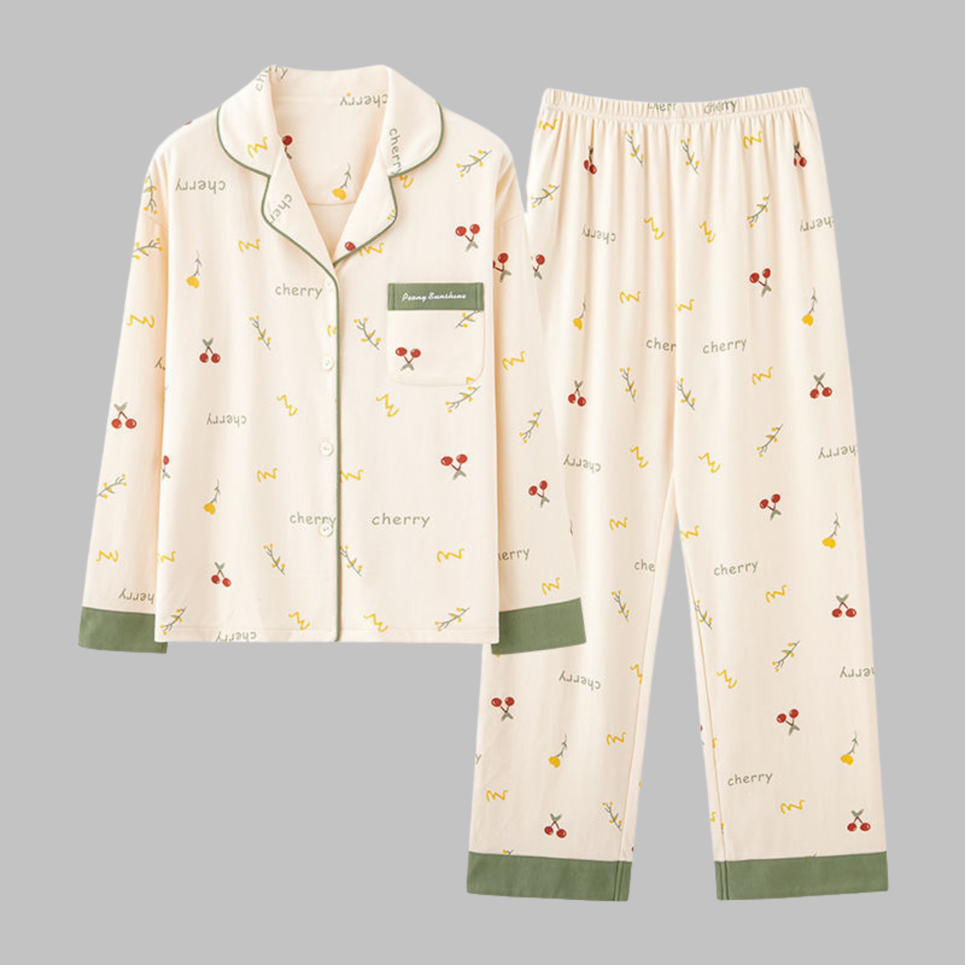 Women's Cozy Long Sleeve Loungewear Set