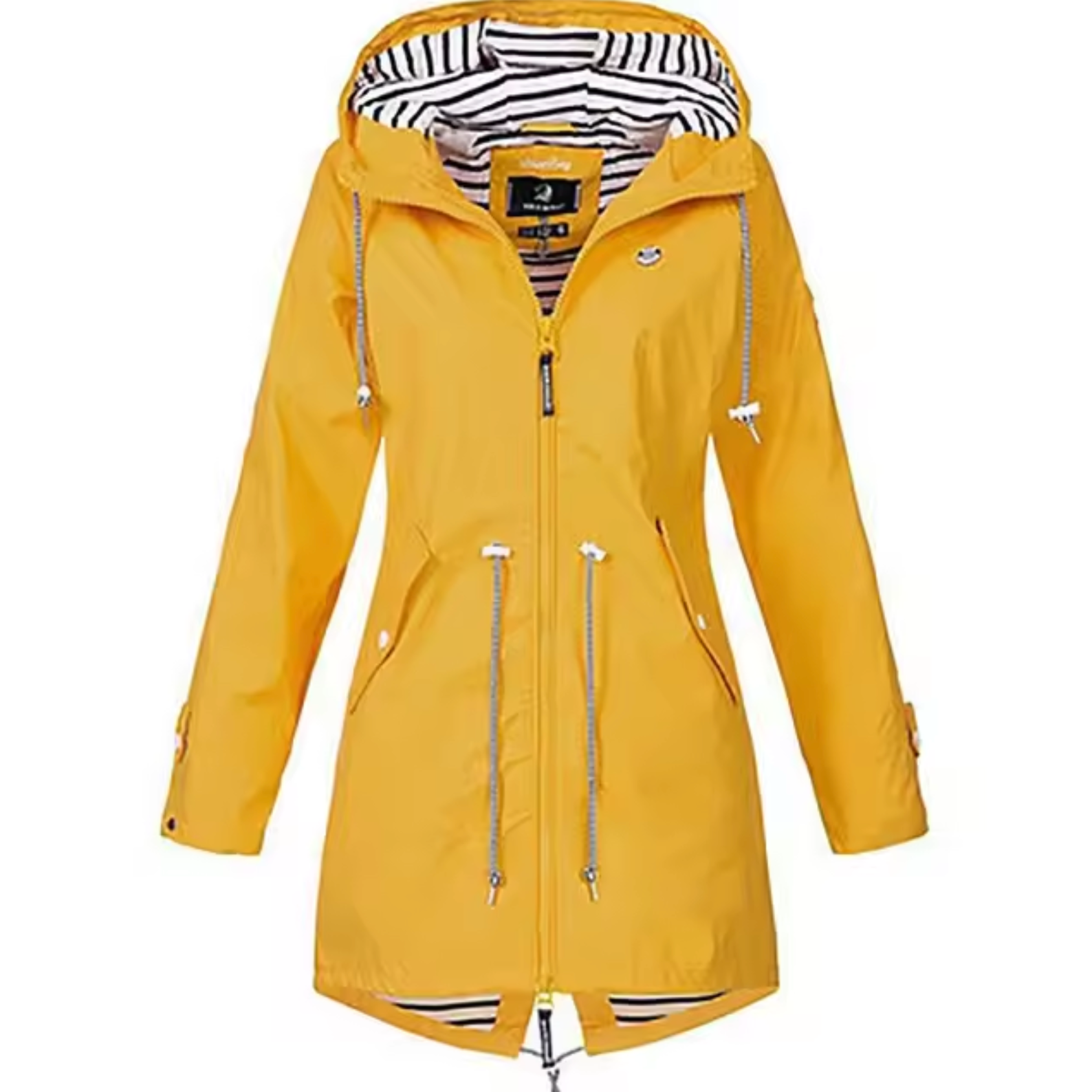Women's Waterproof Raincoat with Hood