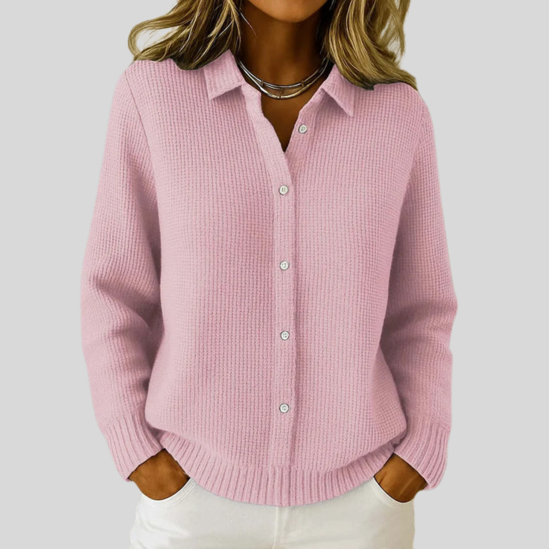 Women's Button-Up Soft Knit Cardigan