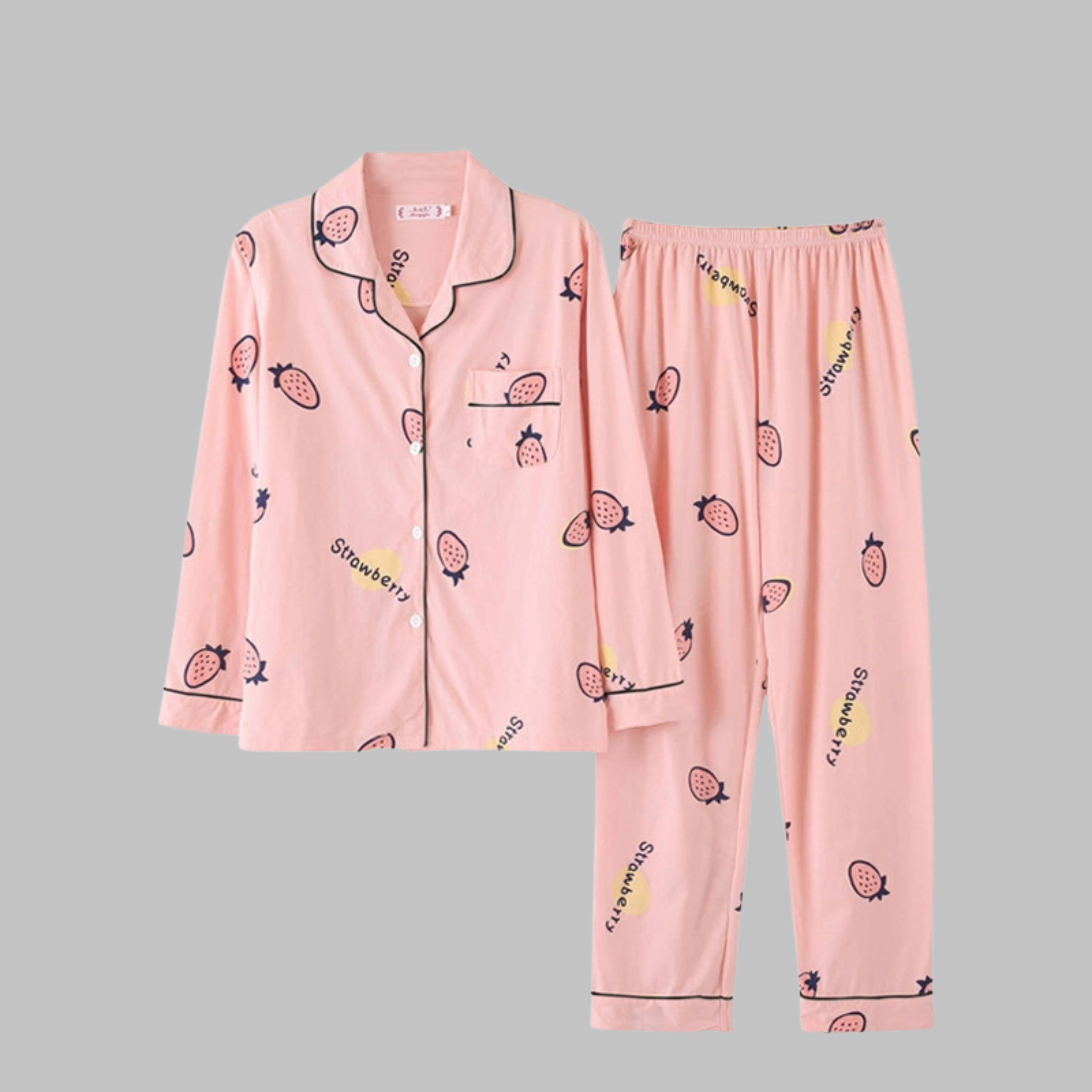 Women's Cozy Long Sleeve Loungewear Set