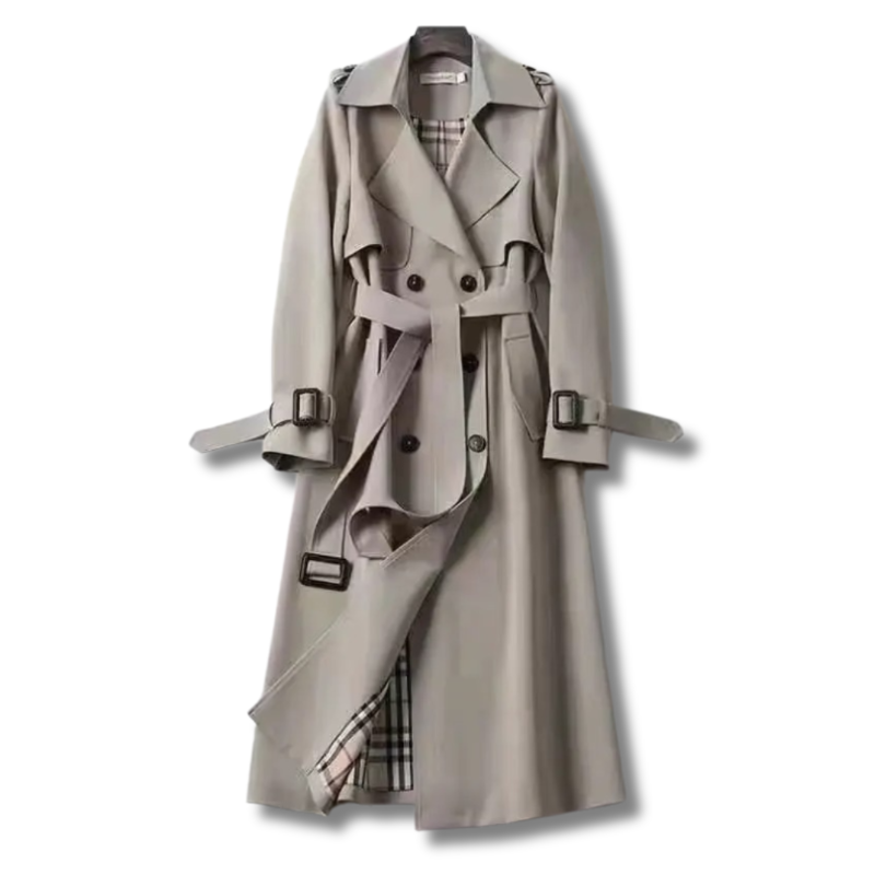 Trench classico doppiopetto da donna