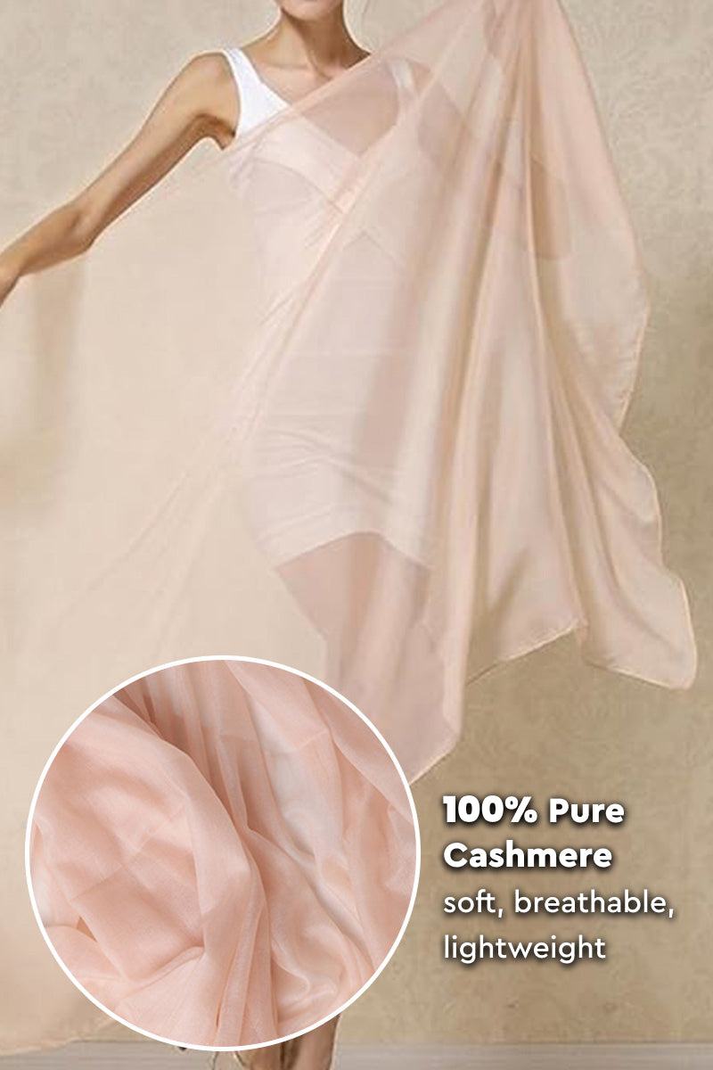 Sciarpa scialle oversize leggera da donna