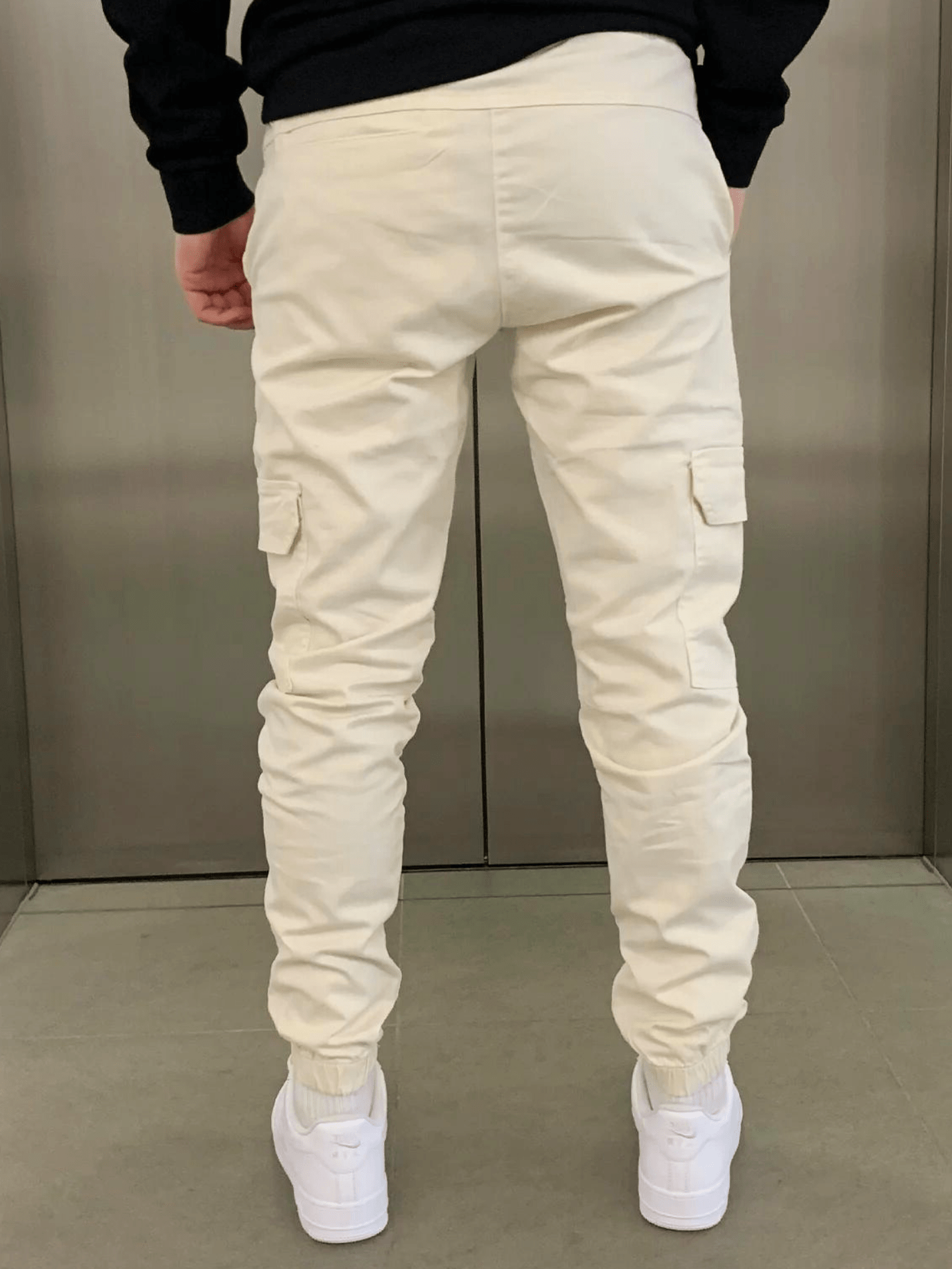 Ανδρικό παντελόνι cargo jogger με πολλαπλές τσέπες