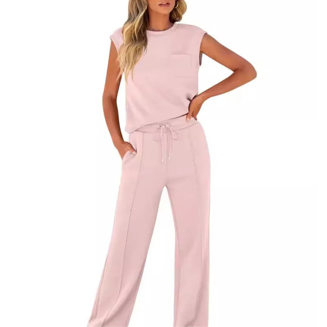 Women's Casual Summer Lounge Co-Ord Set