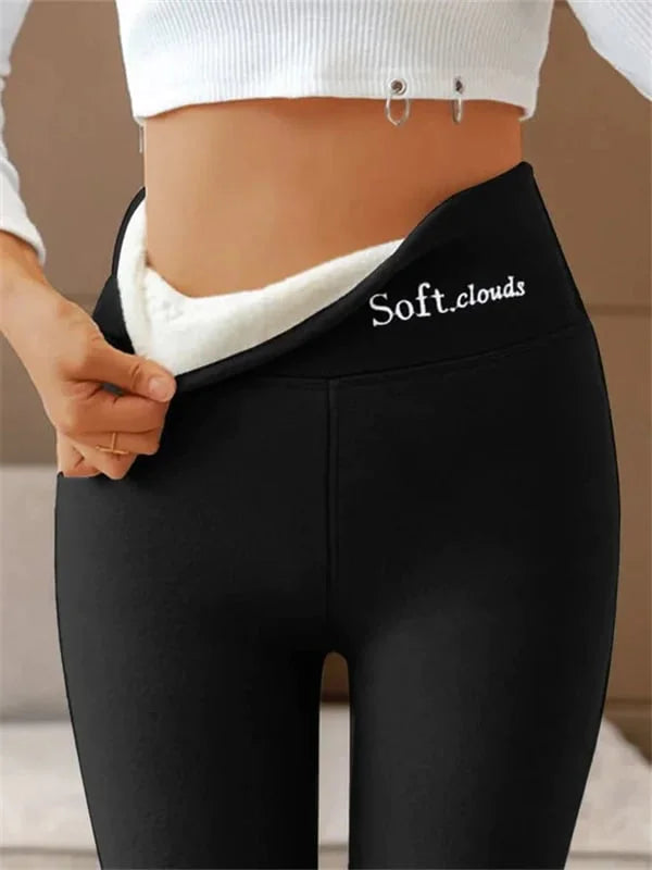 Women's Fleece Lined Leggings with Thermal Warmth