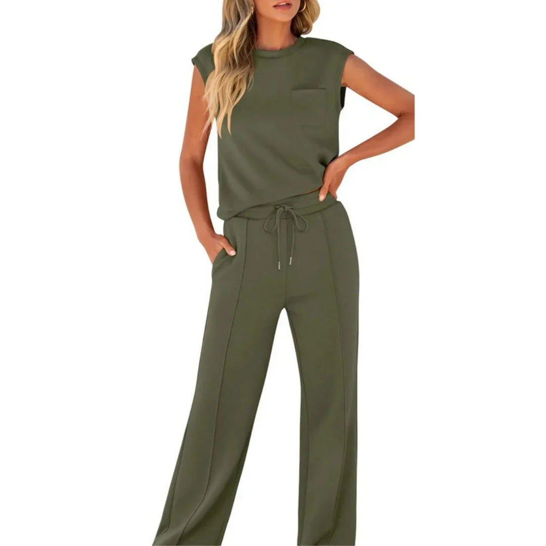 Women's Casual Summer Lounge Co-Ord Set
