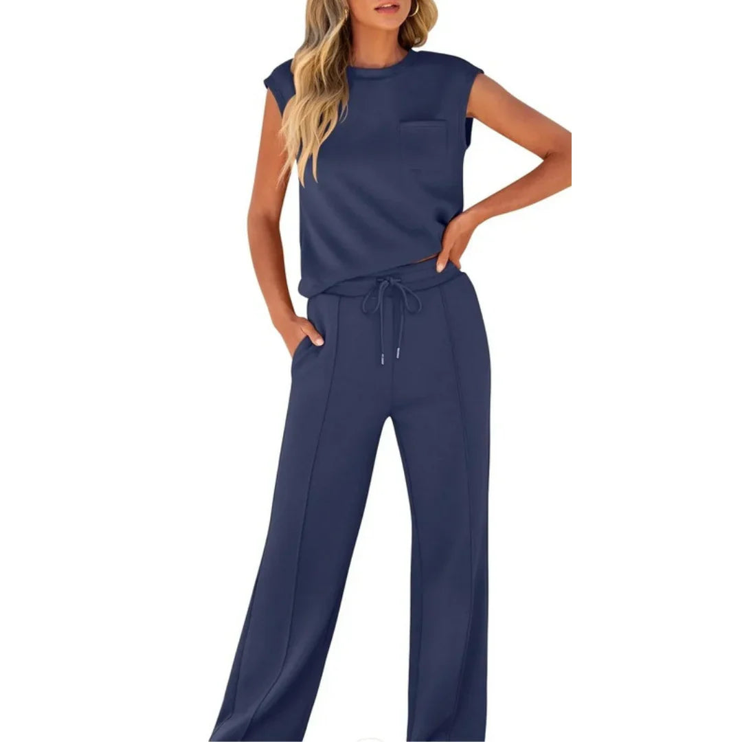 Women's Casual Summer Lounge Co-Ord Set