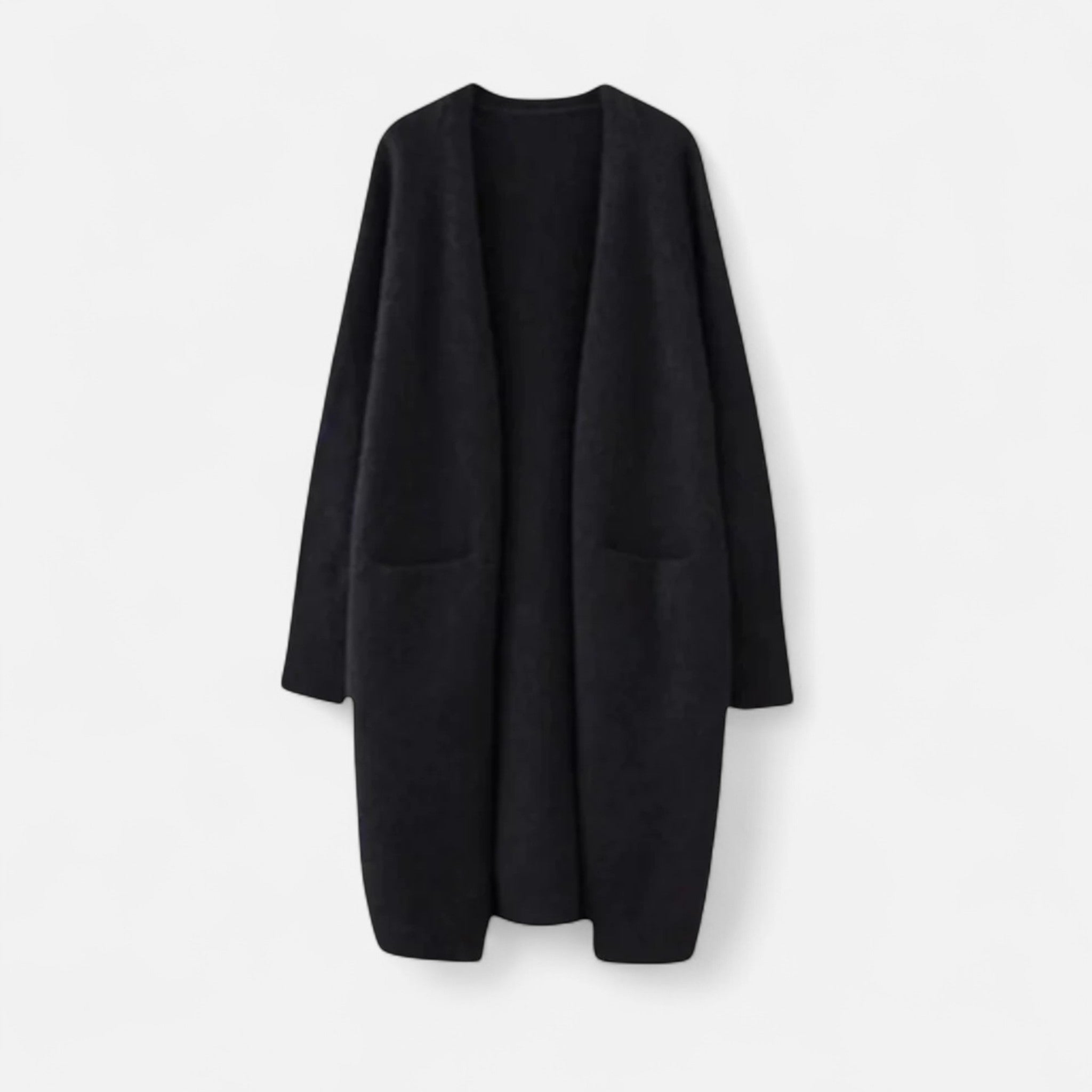 Women’s Longline Open Front Cardigan Coat