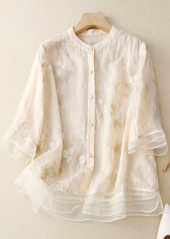 Kourtney™ | Blouse chic avec accents floraux