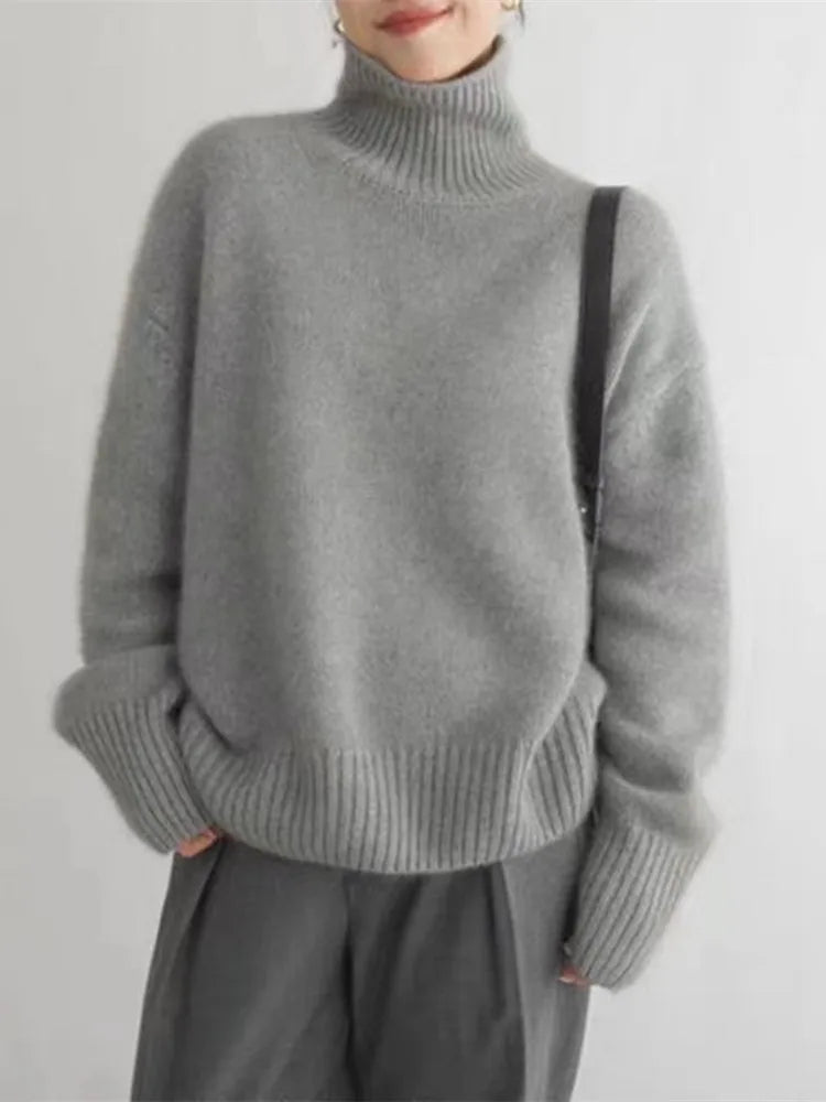Γυναικείο oversized ζιβάγκο με άνετη γραμμή