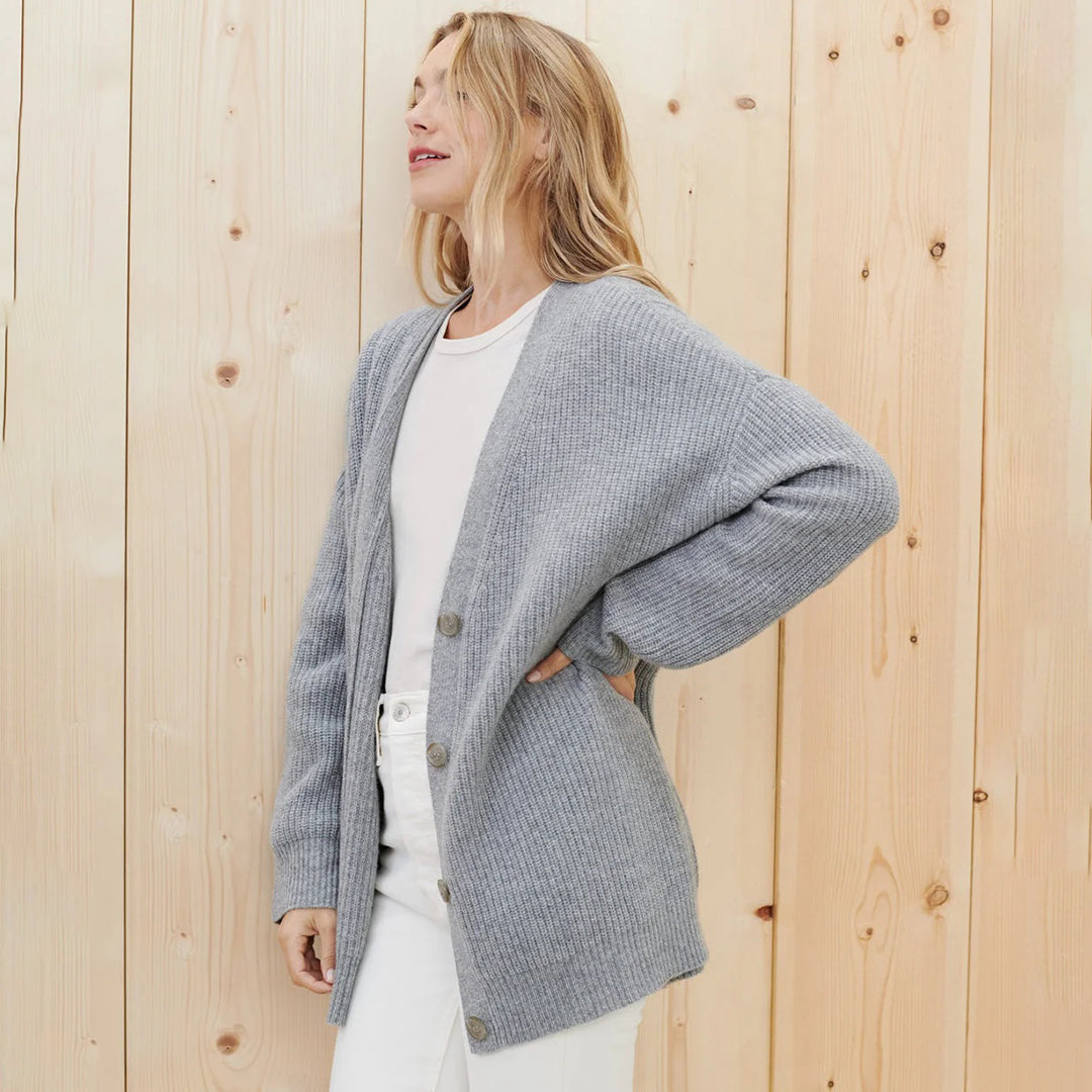 Luxurious Oversized Cashmere Cardigan
