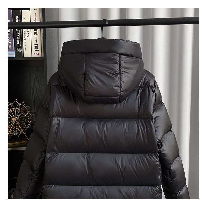 Chaqueta de invierno acolchada impermeable para mujer
