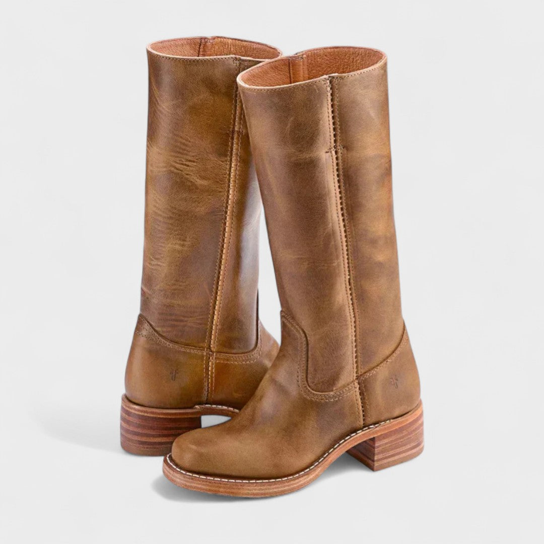 Botas vaqueras clásicas de estilo western para mujer