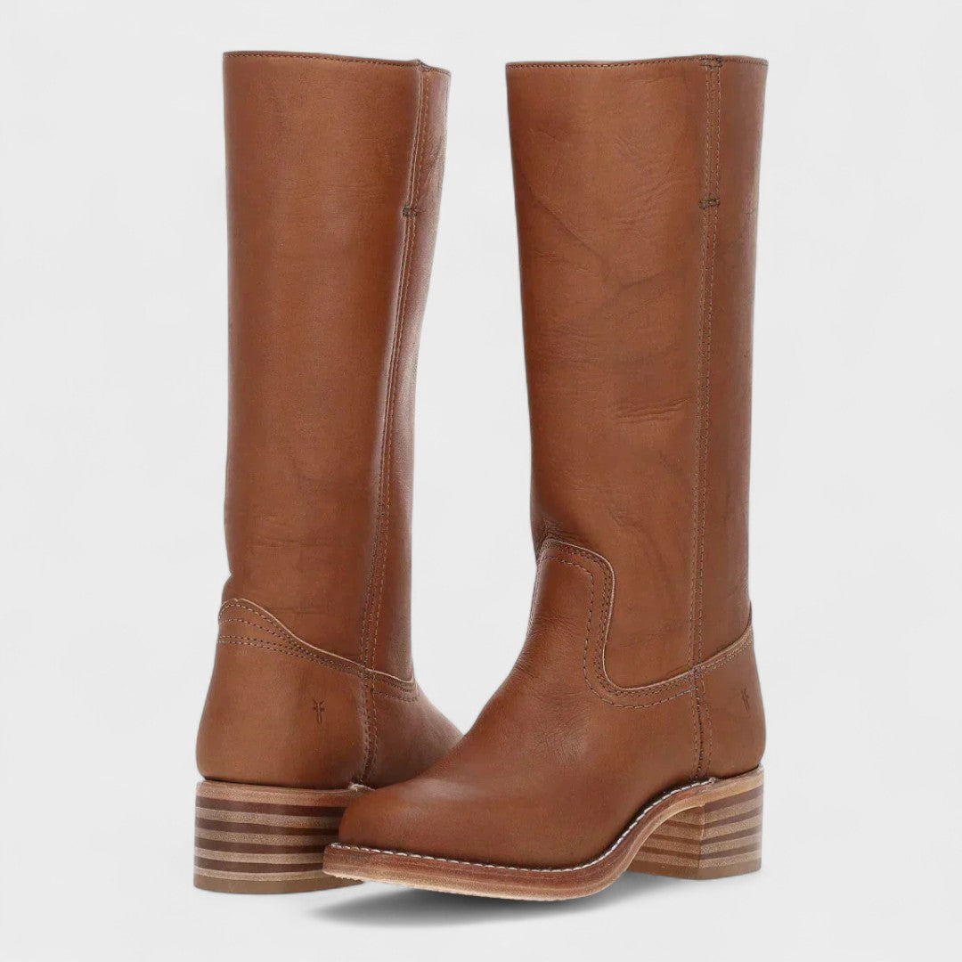 Botas vaqueras clásicas de estilo western para mujer