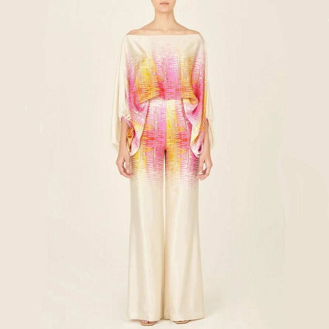 Stylish Summer Two-Piece Set with Elegant Design