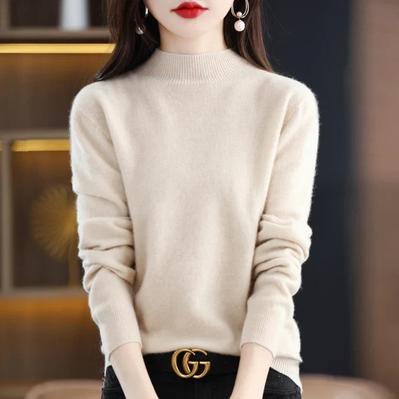 Women's Soft Knit Turtleneck Sweater