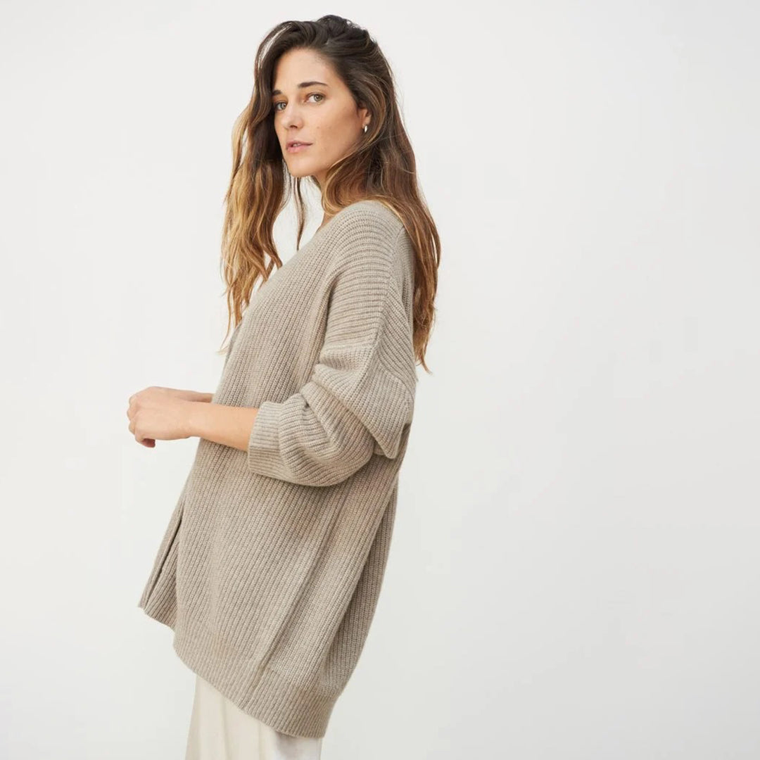 Luxurious Oversized Cashmere Cardigan