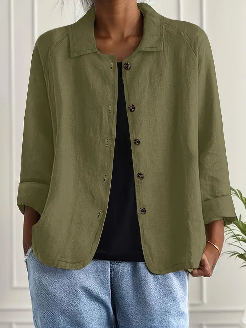 Cardigan casual da donna con bottoni