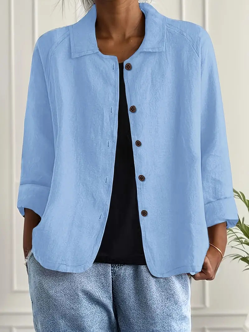 Cardigan casual da donna con bottoni