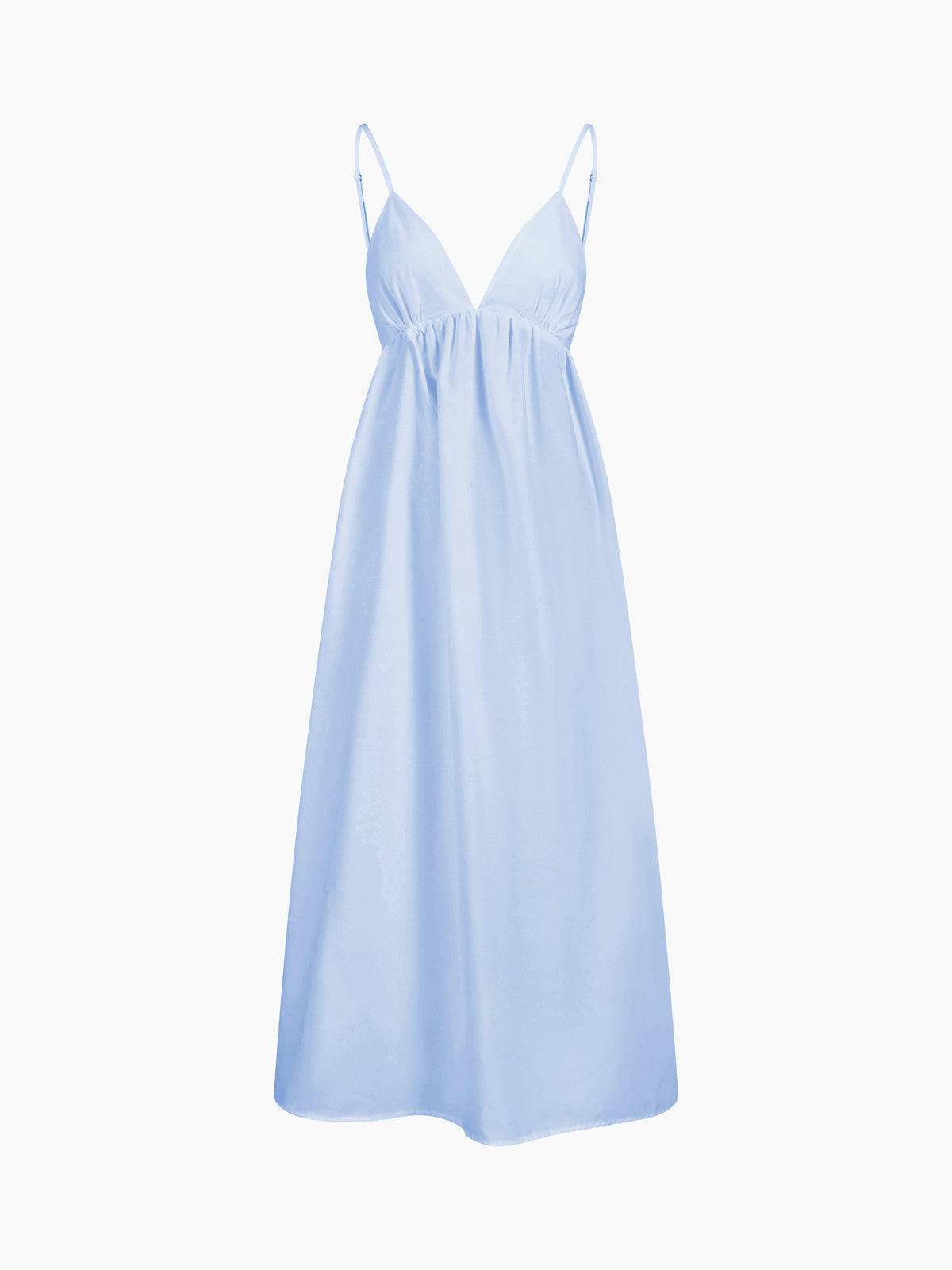 Robe Maxi Coton Dos Nu Style Cowgirl Côtière pour Femme