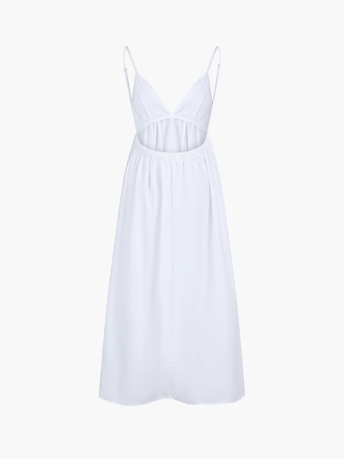 Robe Maxi Coton Dos Nu Style Cowgirl Côtière pour Femme