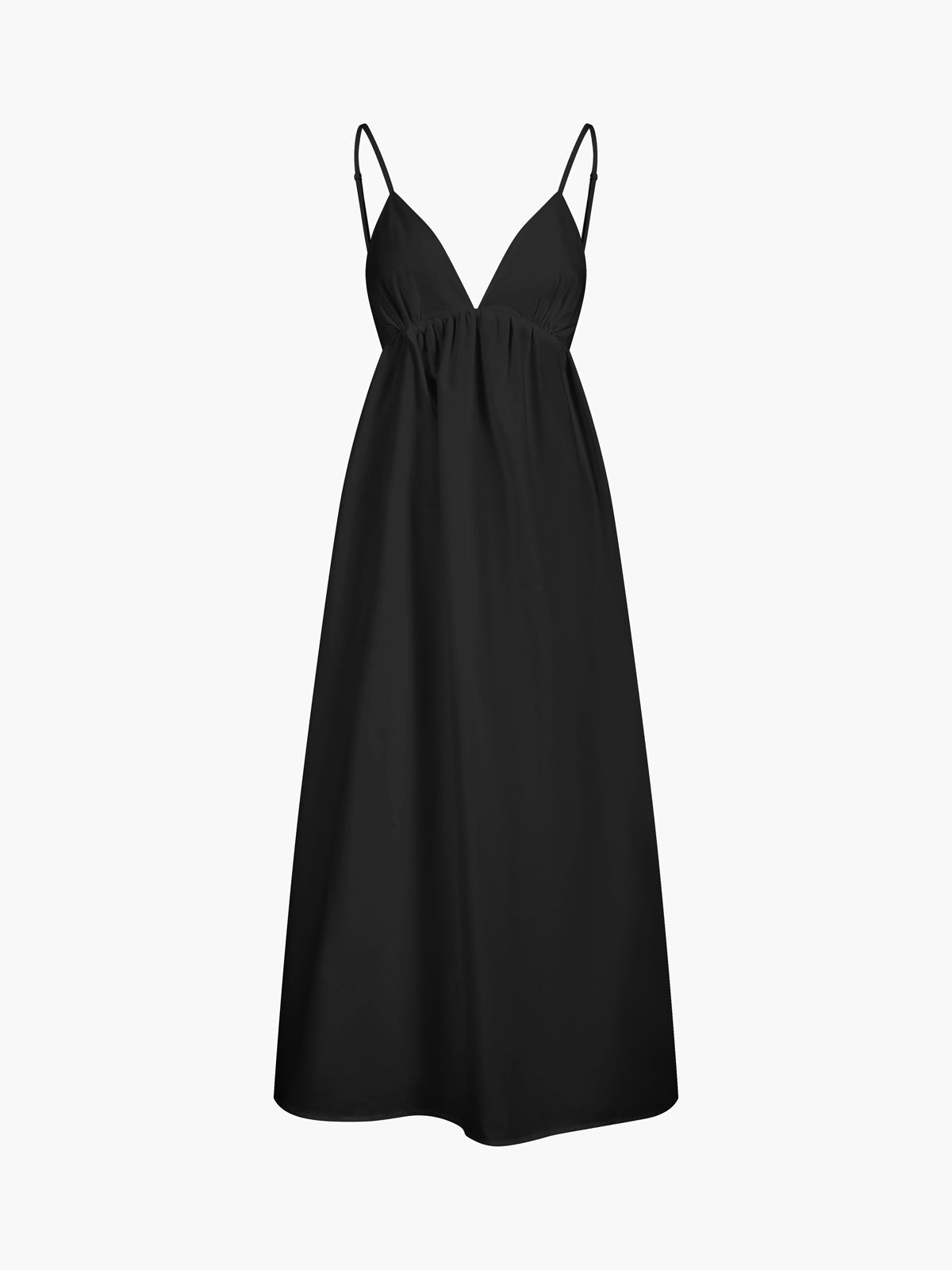 Robe Maxi Coton Dos Nu Style Cowgirl Côtière pour Femme