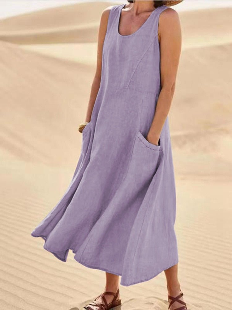 Chic Long Maxi Dress - Stylish & Comfortable