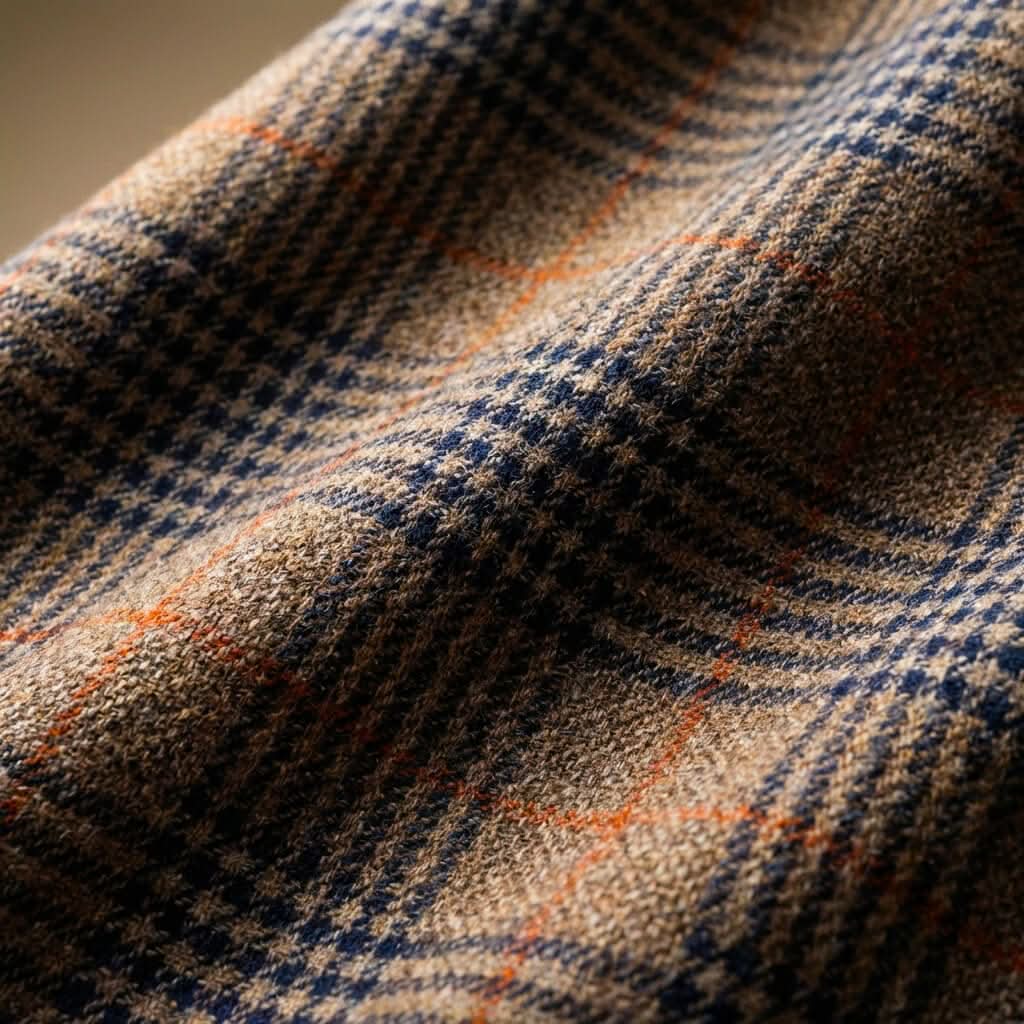 Men's Houndstooth Tailored Blazer