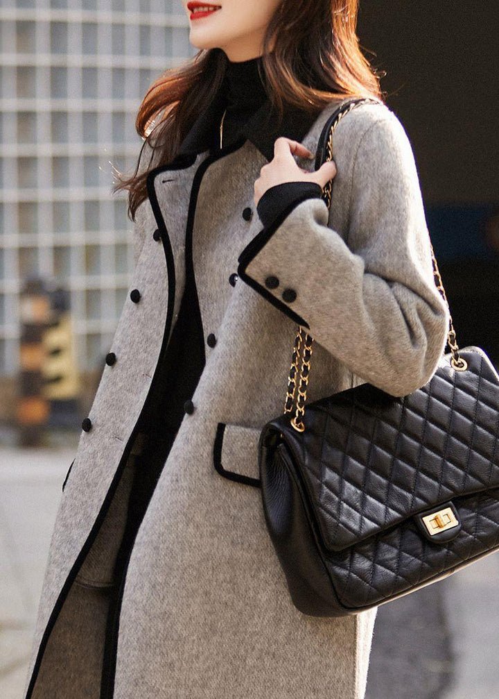 Elegant Tailored Wool Coat Stylish