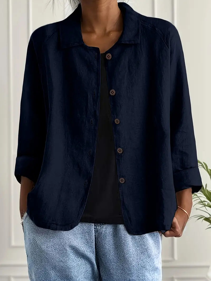 Cardigan casual da donna con bottoni