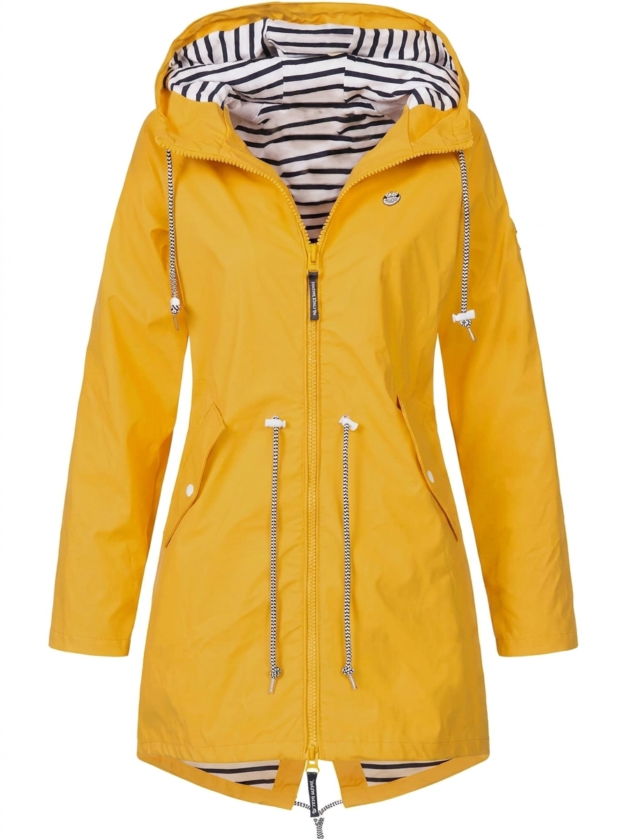 Women's Hooded Waterproof Lightweight Rain Coat