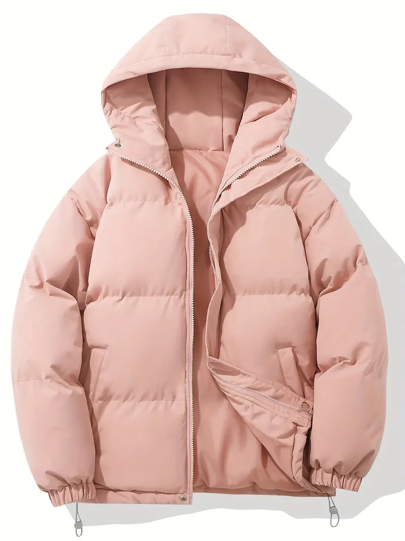 Veste matelassée à capuche pour femme