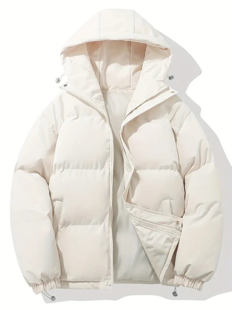 Veste matelassée à capuche pour femme