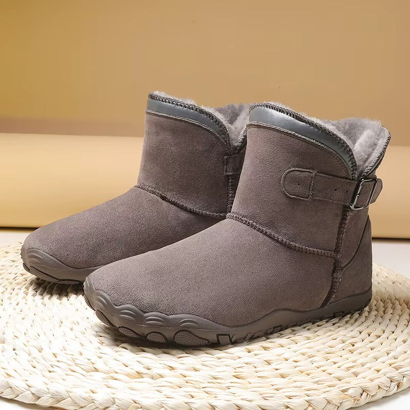 Γυναικείες χειμερινές μπότες barefoot με επένδυση φλις