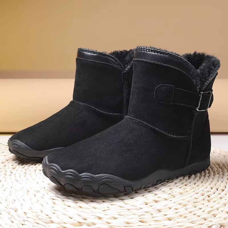 Γυναικείες χειμερινές μπότες barefoot με επένδυση φλις