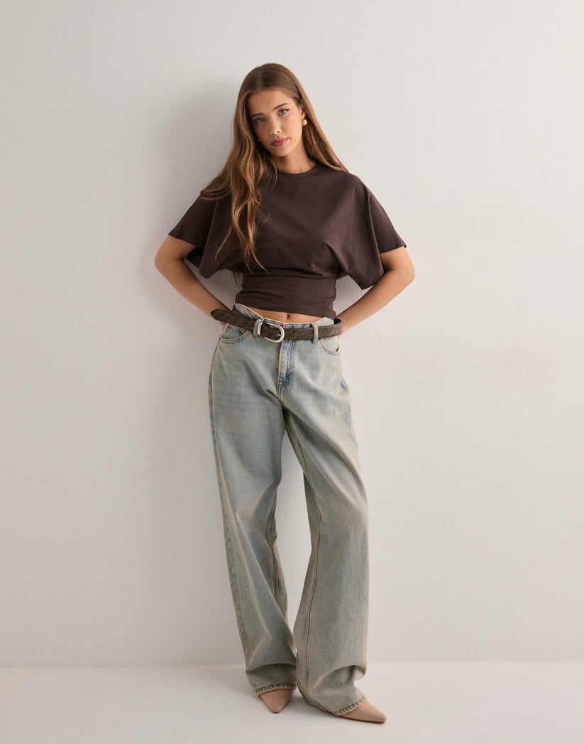 T-shirt à manches larges Amaya pour femmes | Haut décontracté pour tous les jours