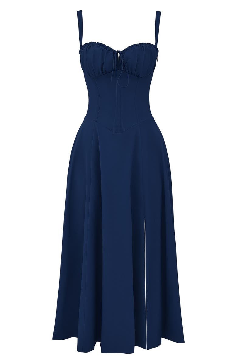 Elegant Waist Dress with Flattering Fit