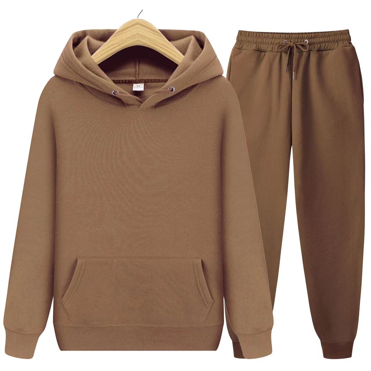 Conjunto de sudadera con capucha y pantalones jogger para mujer