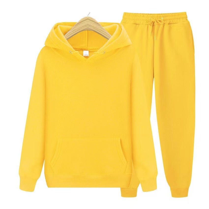Conjunto de sudadera con capucha y pantalones jogger para mujer