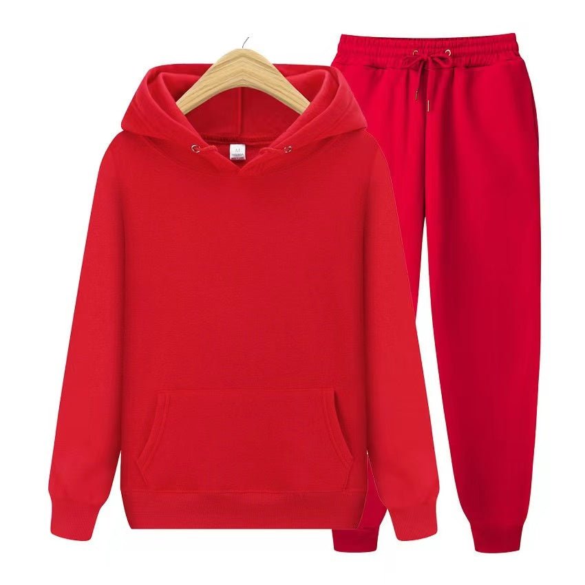 Conjunto de sudadera con capucha y pantalones jogger para mujer