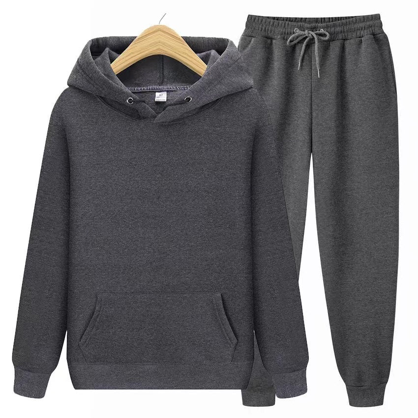 Conjunto de sudadera con capucha y pantalones jogger para mujer