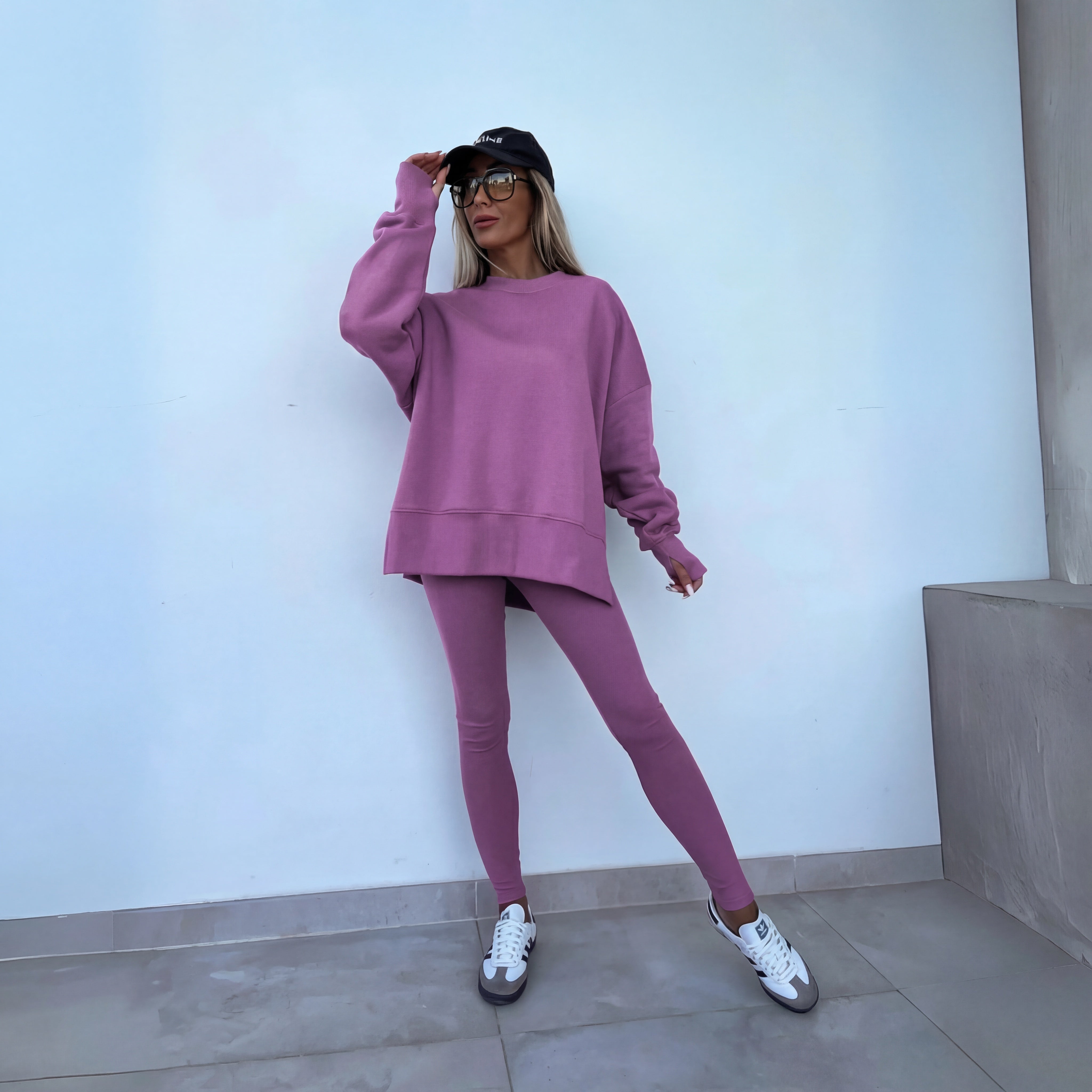 Women's Casual Sweatshirt and Pants Set