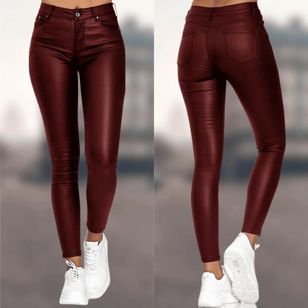 Women’s High-Waisted Slim-Fit Leggings Pants