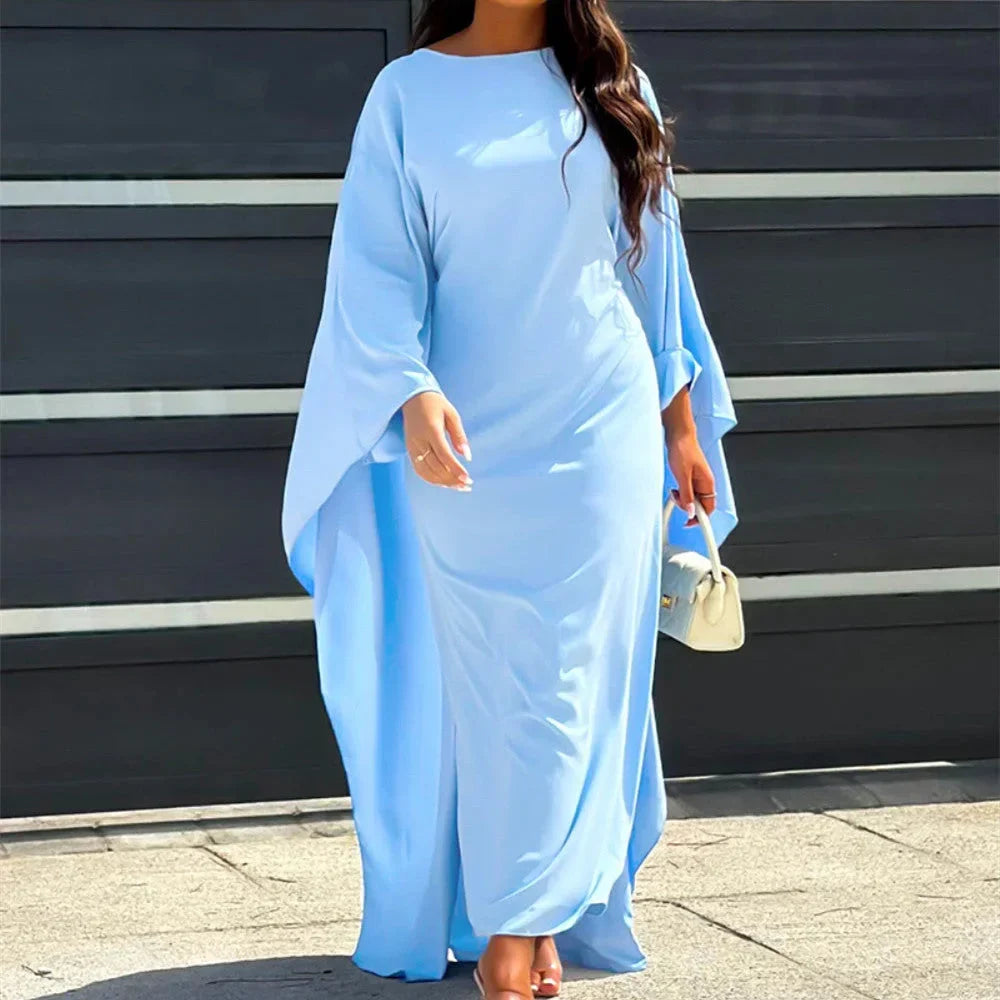 Thora – Robe kaftan maxi élégante