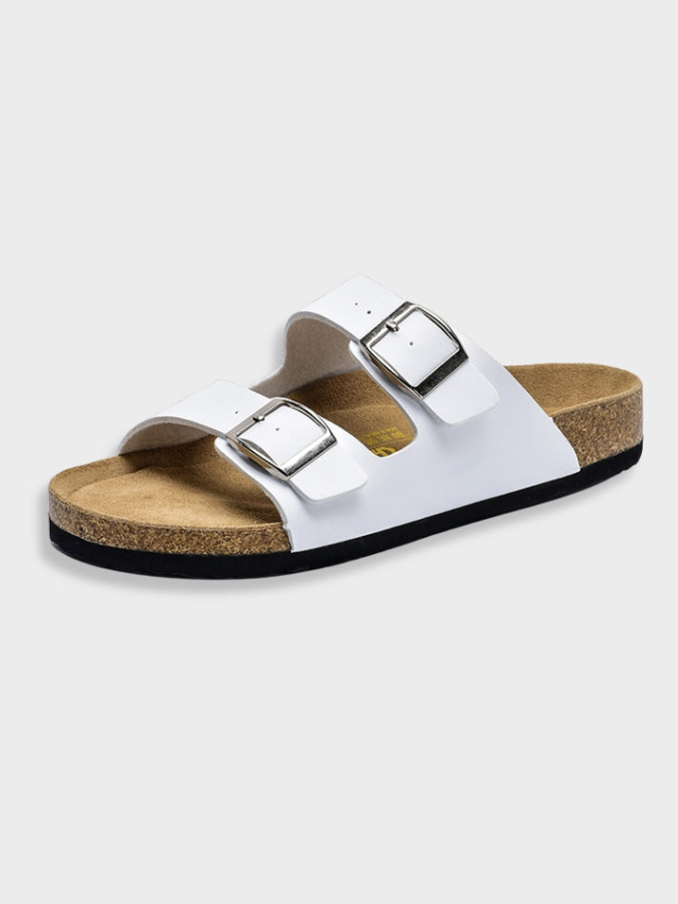 Sandales en cuir vegan Adrien pour femmes Confort estival