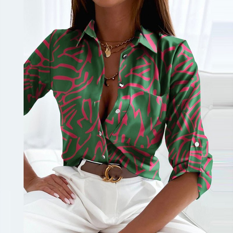 Elegant Classic Collared Blouse for Women