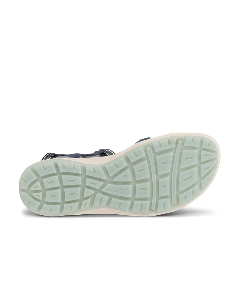 Sandali da donna con cinturino in pelle e chiusura in velcro