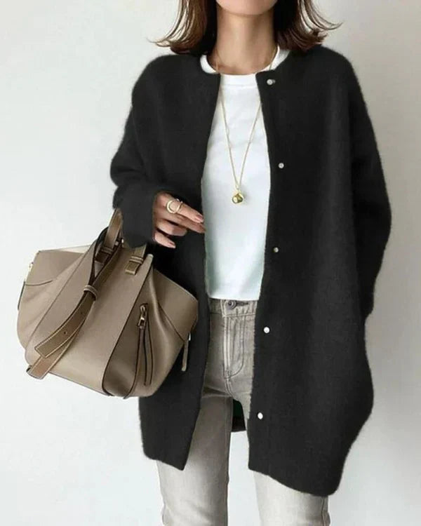 Women's Lightweight Cardigan with Button Front
